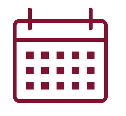 Icon Registration Dates - certified language tests and exams, exam dates in Switzerland